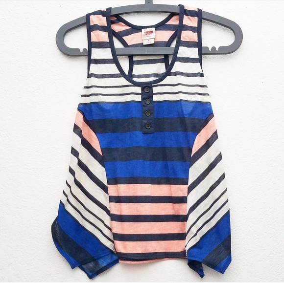 Mossimo Supply Co. Tops - Mossimo Racerback striped Tank Top
